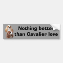 Cavalier Pretty Girls Bumper Sticker