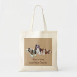 Cavalier Threesome Tote Bag