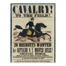 Cavalry! Post Card