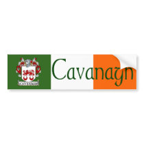 Cavanagh Coat of Arms Bumper Sticker