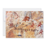 Cave Drawing Retirement invitations