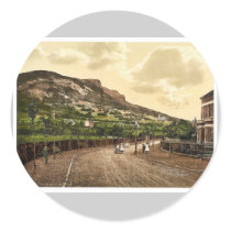 Cave Hill. Belfast. Co. Antrim, Ireland rare Photo Round Sticker