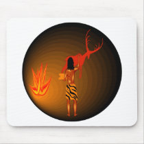 Cave Painter Mouse Pads