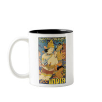Cave Temples, See India Travel Poster Mug