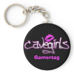 Cavegirl Keychain