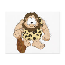 Caveman Post Card