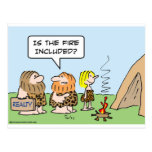 caveman realty fire included postcards