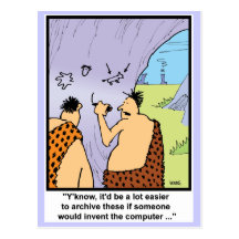 Caveman Style Postcards