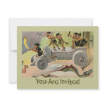 Cavemen Caveman's Holiday Hunting Trip Invitation