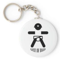 Caver on board keychain