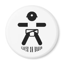 Caver on board magnets