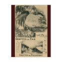 Caves of Han and Rochefort vintage ad postcards