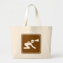 Caving Highway Sign Bag