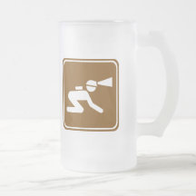 Caving Highway Sign Coffee Mug