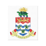 Cayman Islands Coat Of Arms Canvas Prints