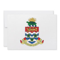 Cayman Islands Coat of Arms Custom Announcements