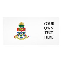 Cayman Islands Coat of Arms Custom Photo Card