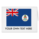 Cayman Islands Flag Greeting Cards