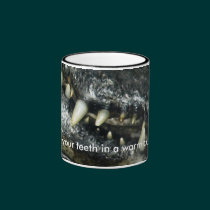 Cayman Teeth Coffee Mug mugs