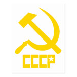 CCCP Hammer and Sickle Post Cards