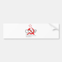 CCCP_red Bumper Stickers