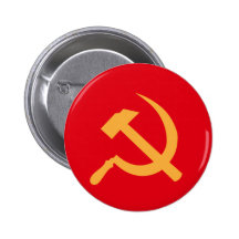 cccp ussr hammer and sickle button