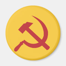 cccp ussr hammer and sickle fridge magnets