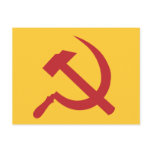 cccp ussr hammer and sickle postcards