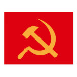 cccp ussr hammer and sickle postcards