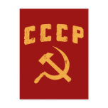 cccp vintage russian ussr hammer and sickle postcards
