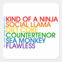 CCST Rainbow Sticker Sheet