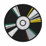 CD-ROM embroidered shirts