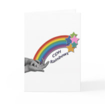 CDH Rainbows Greeting Card