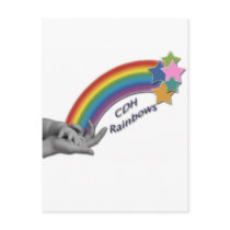 CDH Rainbows Postcard