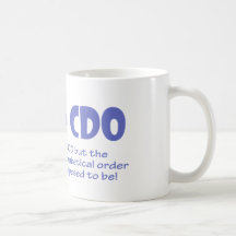CDO COFFEE MUG