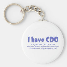 CDO KEY CHAINS