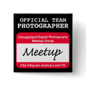 CDP  Photographer badge - black buttons