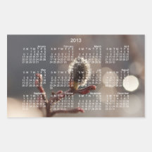CDR Catkin Dream Rectangular Stickers