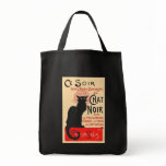 Ce Soir Le Chat Noir, Théophile Steinlen Canvas Bag