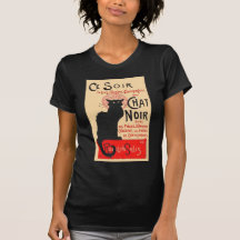 Ce Soir Le Chat Noir, Théophile Steinlen Tee Shirt