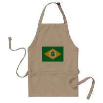 Ceara Brasil, Brazil flag Aprons