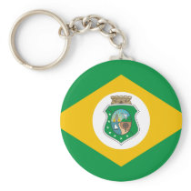Ceara Brasil, Brazil flag Keychains