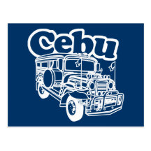 Cebu Jeepney Post Cards