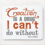 Cecil B. DeMille Creation Quote Mouse Pad