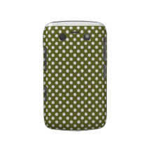 Cedar Green Polka Dot Blackberry Bold Case