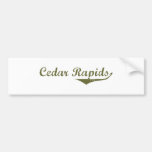 Cedar Rapids Revolution t shirts Bumper Stickers