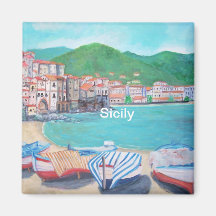 Cefalu, Sicily Magnet
