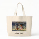 Ceiling in the Vatican Museum Canvas Bags