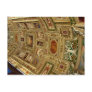 Ceiling in the Vatican Museum in Rome Italy Postca Post Card