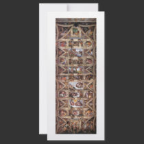 CeilingofSistineChapel rack cards